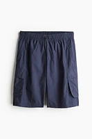 Long Cargo Sports Shorts