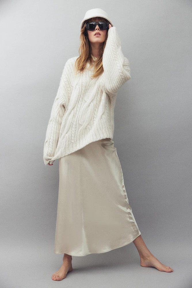 Cable-Knit Sweater