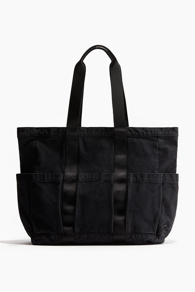 Cotton Canvas Shopper