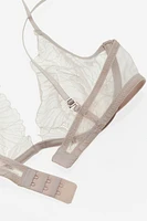 Non-padded Underwire Lace Bra