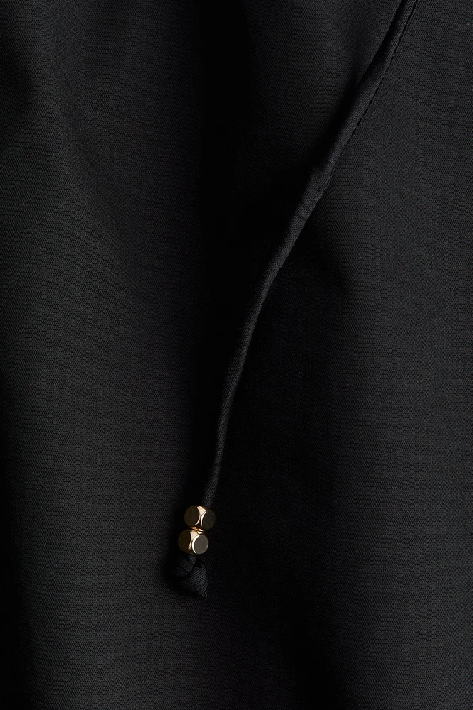 Robe trapèze en coton