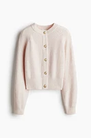 Rib-Knit Cardigan