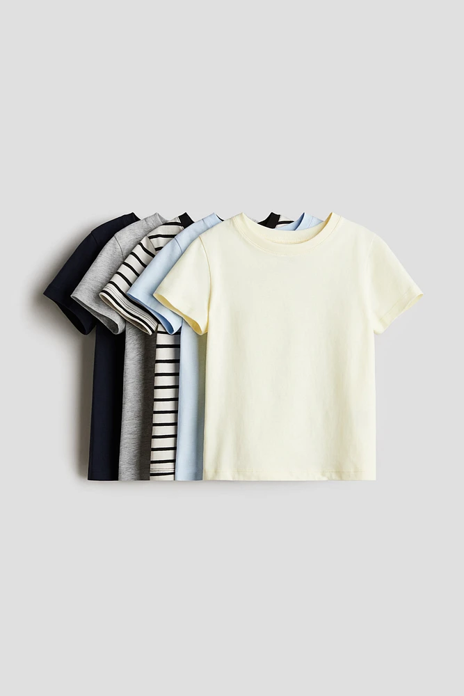 Lot de 5 T-shirts en coton
