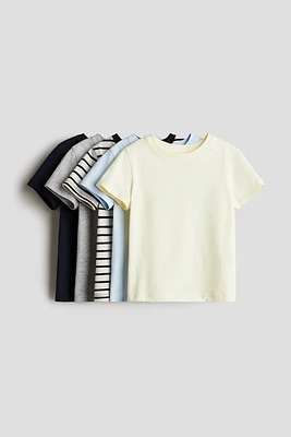 Lot de 5 T-shirts en coton