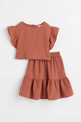 2-piece Double-weave Cotton Set