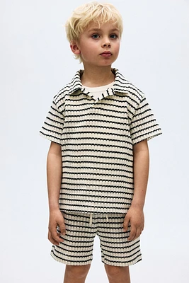 2-Piece Textured-Knit Set