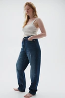 Jean Coupe Tonneau et Galbée Taille Haute