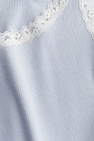 Lace-Trimmed Tank Top