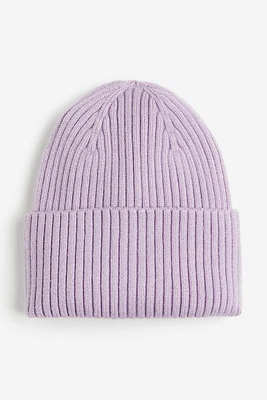 Rib-knit Hat