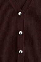 Button-Front Sweater Vest