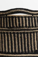 Small Patterned Storage Basket