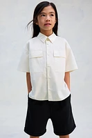 Chemise ample en coton