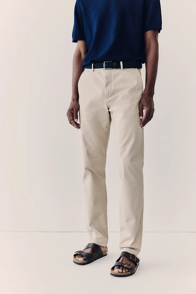 Slim Fit Cotton Chinos