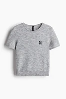 Fine-Knit T-Shirt