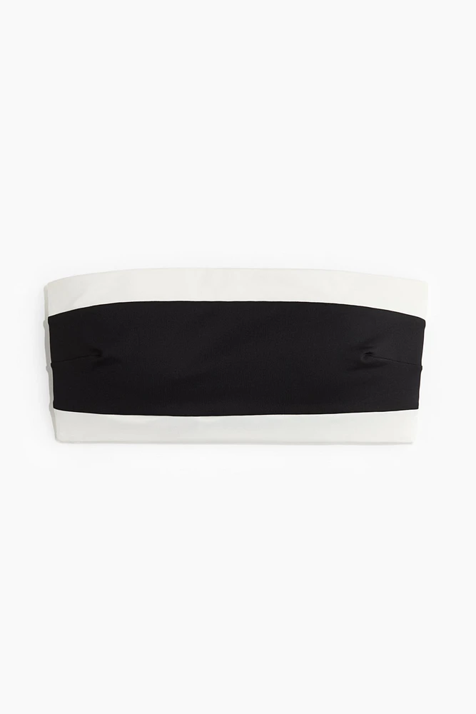 Haut de bikini bandeau coussiné