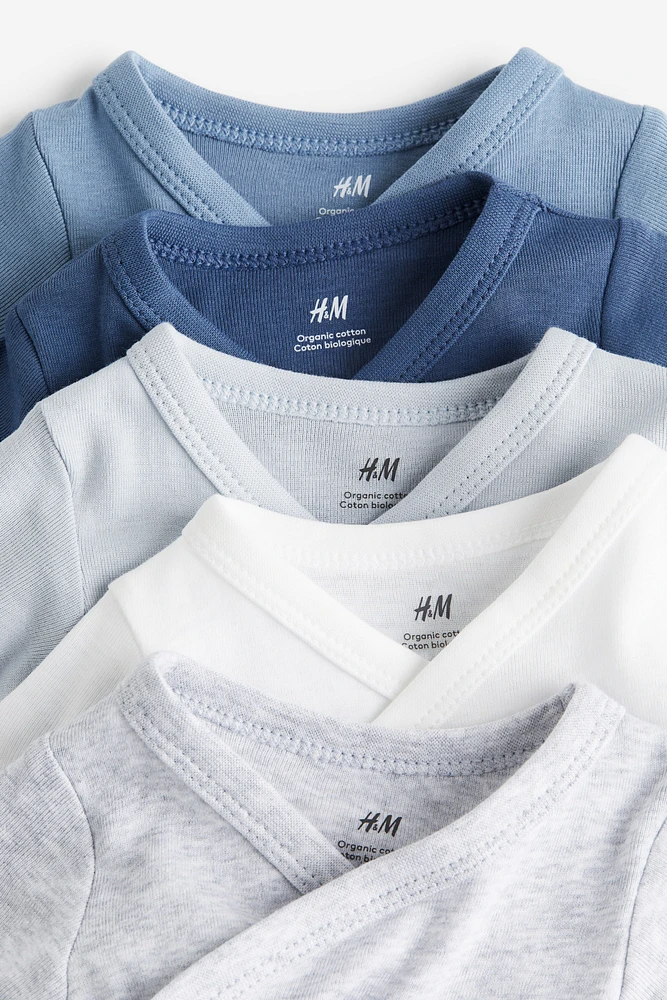 5-pack Wrapover Bodysuits