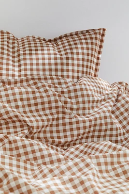 Patterned Twin Duvet Cover Set