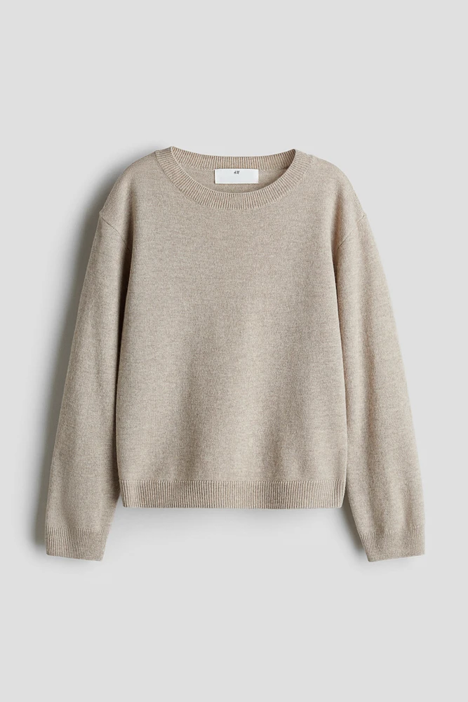 Cashmere-Blend Sweater