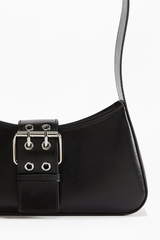 Buckle-Detail Shoulder Bag