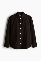 Regular Fit Corduroy Shirt