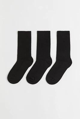 3-pack Ribbed Socks