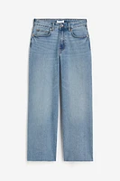 Wide High Ankle Jeans