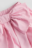 Bow-Detail Balloon Skirt