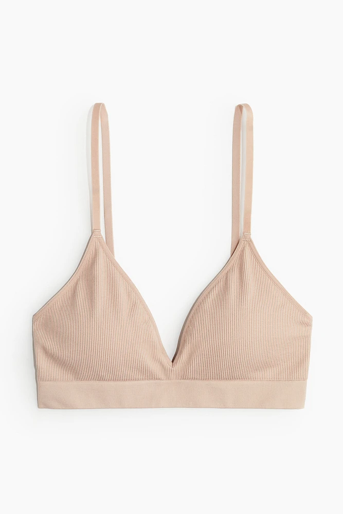 Seamless Padded Soft-cup Bra