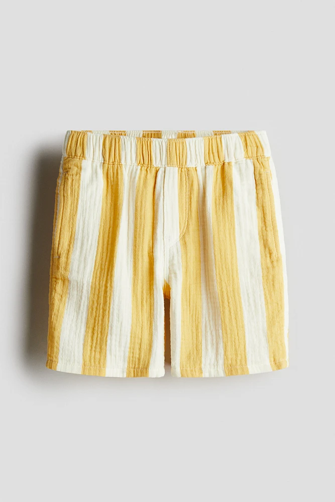Short en mousseline