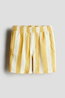 Short en mousseline
