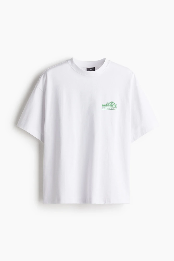 Oversized Fit Printed T-shirt