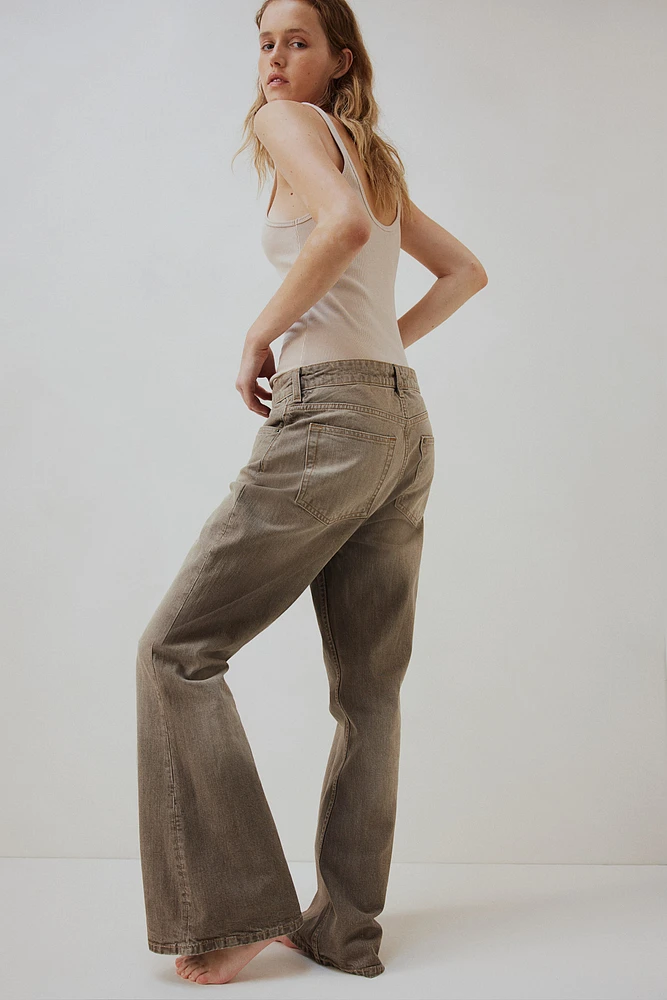 Jean Coupe Classique Jambes semi-évasées