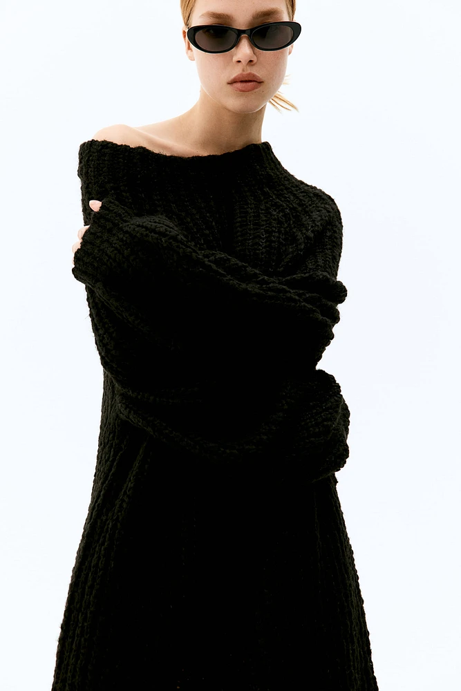 Rib-Knit Dress