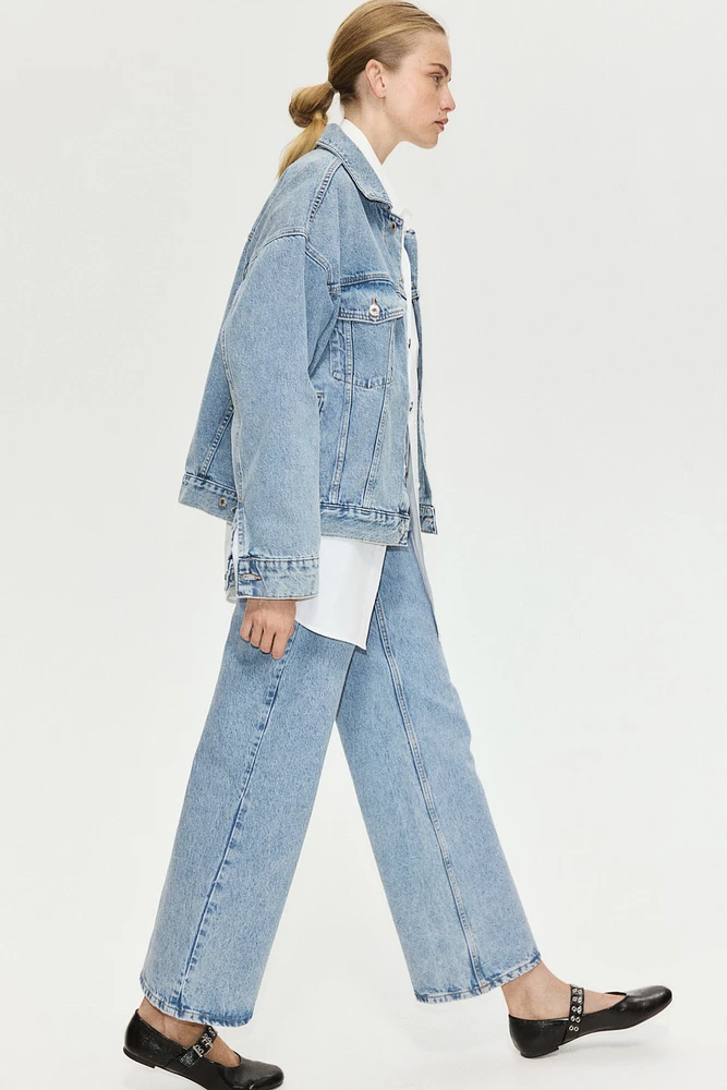 Curvy Fit Wide Ultra High Jeans