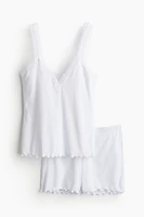 Pajama Camisole Top and Shorts