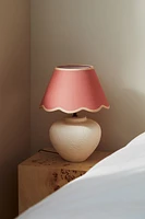 Scalloped-edge Lampshade