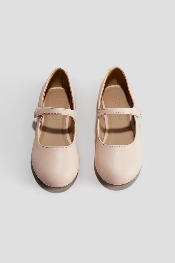 Leather Mary Janes