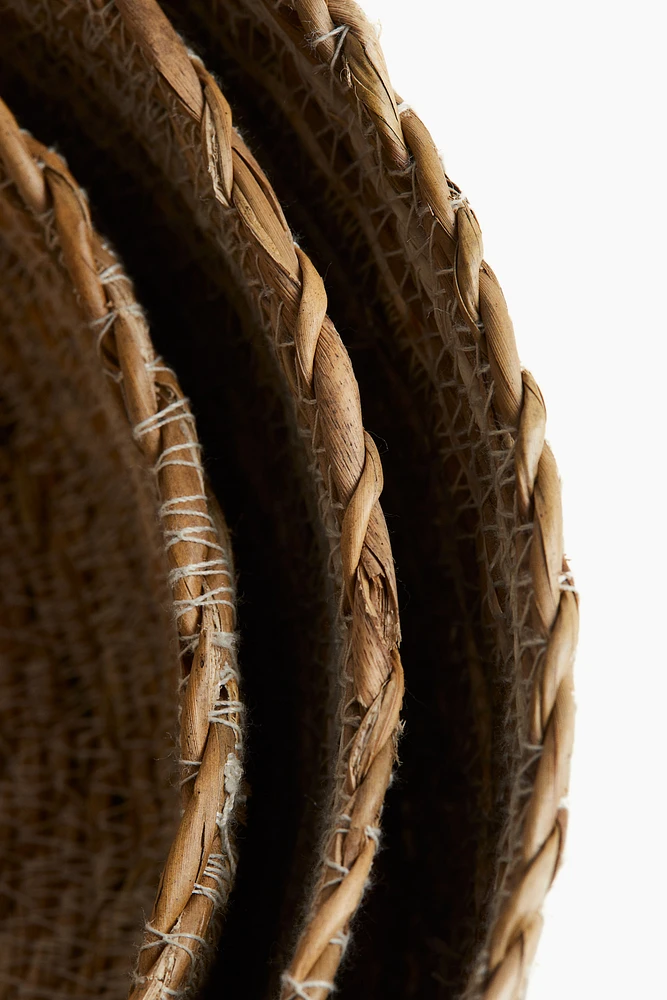 3-pack Seagrass Storage Baskets