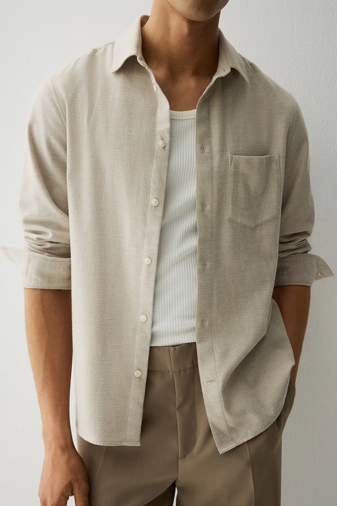 Regular Fit Flannel Shirt