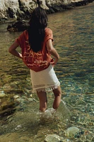 Oversized T-Shirt with Motif
