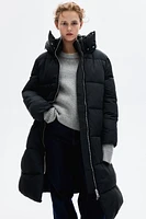 Water-repellent Puffer Coat