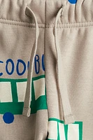 Printed Joggers
