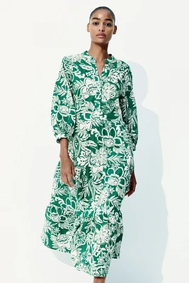 Tiered Midi Dress