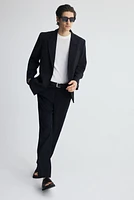 Relaxed-Fit Double-Breasted Blazer