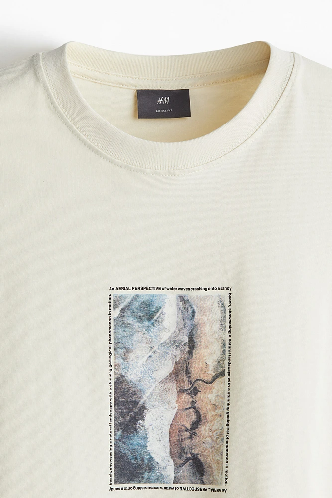 Loose Fit Printed T-shirt