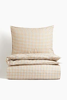 Patterned Twin Duvet Cover Set