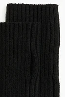 Rib-Knit Arm Warmers