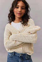 Knit V-neck Cardigan