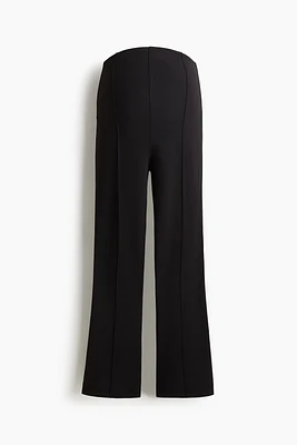 MAMA Crease-Front Interlock Pants