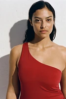 Light Shape One-Shoulder Swimsuit